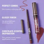 Sheglam Cocoa Kiss Lip Duo-Cookies N Milk