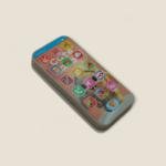 Cute Bunny Toy Phone Round Camera Design