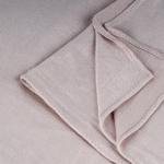 Cotton and Chiffon Scarf with Fine Stitch Edges - Pale Taupe