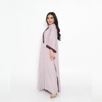 قفطان ساتان بطبقات وكشكش