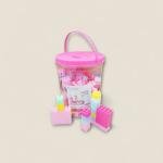 Play and Learn Blocks Bucket with Colorful Builds