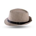 قبعة فيدورا الكلاسيكية بشريط أسود