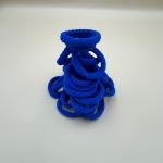 ربطات شعر ملتوية فائقة المرونة حاملات ذيل حصان من القماش الناعم