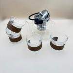 7 piece Bowi Set With Glases