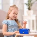 Lockable Metal Cash Box With Handle