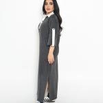 Casual Collar Dress Length Loose Fit Pockets