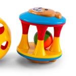 Baby Rattle and Roller Toy Set