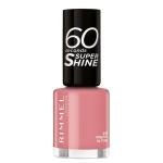 Rimmel London 60 Seconds Super Shine Nail Polish 235 Preppy In Pink