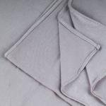 Cotton and Chiffon Scarf with Fine Stitch Edges - LIght Grey