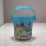 Cute Animal Play Dough Bucket Set - 12 Vibrant Colors with Fun Molds and Easy-Carry Drip-Lid Design