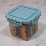 Creative World 24-Piece Play Dough Set in Pink Lock-Top Storage Box with Fun Animal and Vehicle Molds