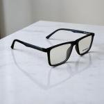 Luxury Blue-Light Blocking Rectangular Eyeglasses
