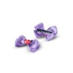 مشبك شعر للبنات بشكل فيونكة مع  شكل قلب فى المنتصف