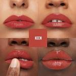 مايبيلين سوبر ستاي فاينيل إنك – أحمر شفاه سائل لامع بفيتامين E – درجة 125 Keen