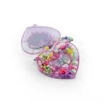 طقم أشغال يدوية لتصميم الخرز على شكل قلب للأطفال