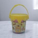 Cute Animal Play Dough Bucket Set - 12 Vibrant Colors with Fun Molds and Easy-Carry Drip-Lid Design