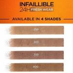 Loreal Paris Infallible 24H FW PW D Light Medium 300